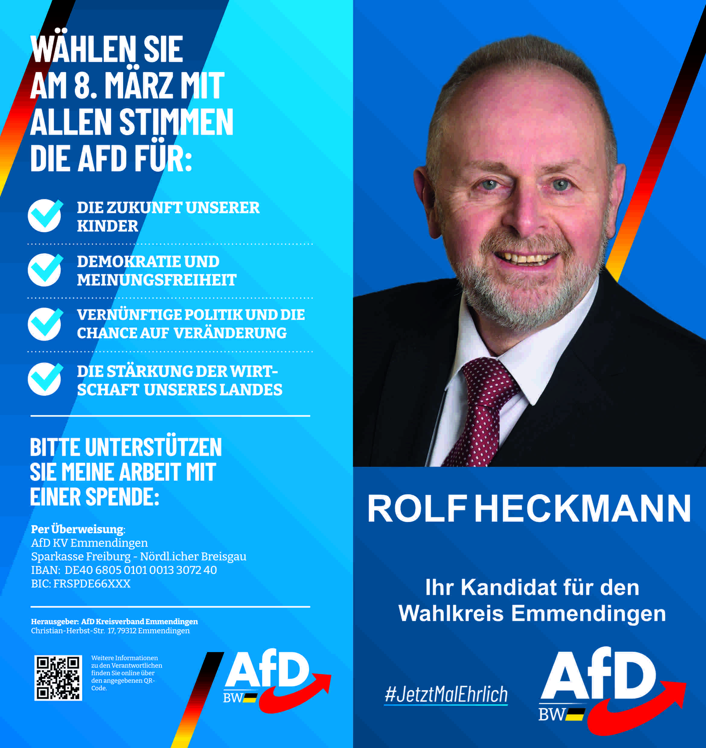 Flyer Heckmann vorne